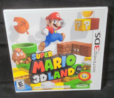 Super Mario 3D Land Nintendo 3DS Original First Print White Case New Sealed 2011