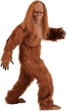 Jack Links Kids Sasquatch Costume, Big Foot Jumpsuit Halloween Costume
