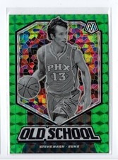 19-20 Mosaic Green #1 Steve Nash Insert - Old School Suns