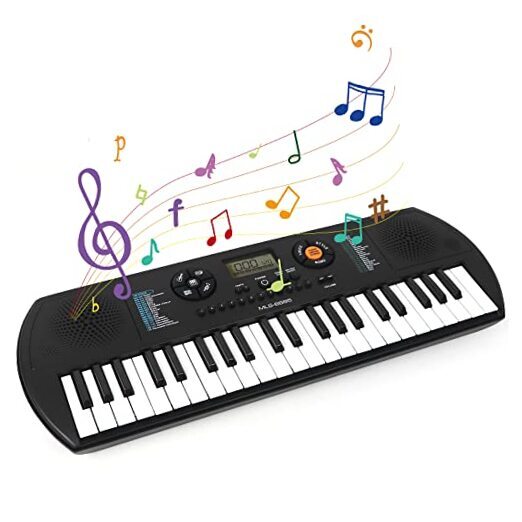 44-Key Mini Keyboard for Kids - Portable Beginner Piano for Learning-image