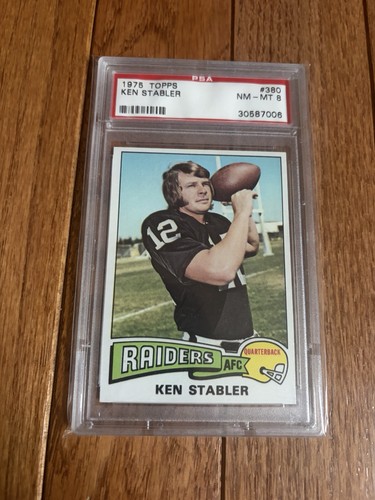 Ken Stabler #380 1975 Topps card