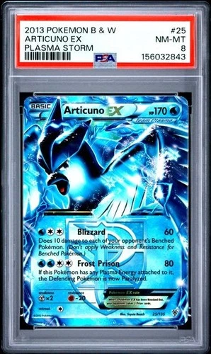 PSA 9 - 2013 Pokémon Plasma Storm Articuno EX #25