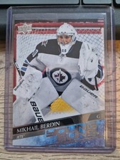 2020-21 Upper Deck Young Guns Mikhail Berdin #242 Rookie RC