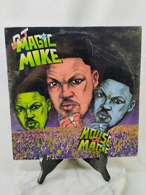 DJ Magic Mike - House Of Magic NEW SEALED Promo Clear Vinyl  12'' Maxi Single  