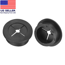 2 Pcs Cable Cord Grommet, 1-1/4 Inch 32Mm Desk Grommet Flexible Rubber Grommet