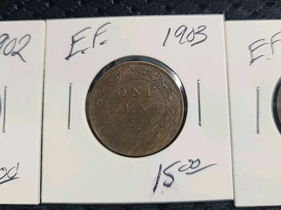 1902 To 1904 Large Cent Canada Coin - Image 3 of 4