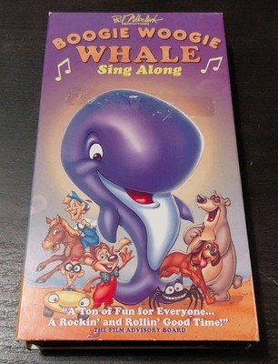 Boogie Woogie Whale Sing Along (VHS, 1997) Phil Nibbelink Plaza Entertainment