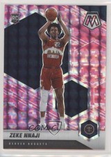 2020-21 Panini Mosaic Rookie Pink Camo Mosaic Prizm Zeke Nnaji #231 0ci1