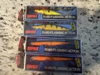 RAPALA FLAT RAP 10's--4 with 2 COLORED FISHING LURES=DISCONTINUED