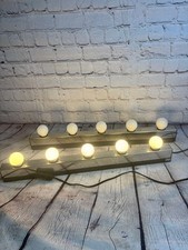 Pair Of Ikea Musik Mirror Lights Dressing Table Hollywood Style Working