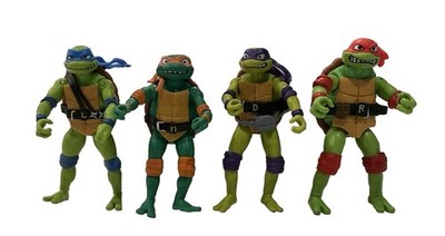 TMNT Teenage Mutant Ninja Turtles 2012 5  Figure Lot Leo Mikey Donnie Raph