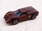 Vintage Hot Wheels Redline Diecast Car 1967 Ford J-Car Metallic Brown Race Toy