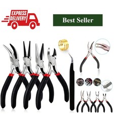 Jewelry Making Pliers Tool Set Wire Cutters Needle Round Nose