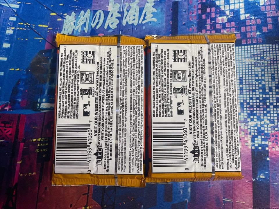 2 SEALED FLEER TRADITION 2004 MLB PACK!! - Image 4 of 4