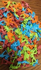 Lot of Western Cowboy & Indian toys Multicolored