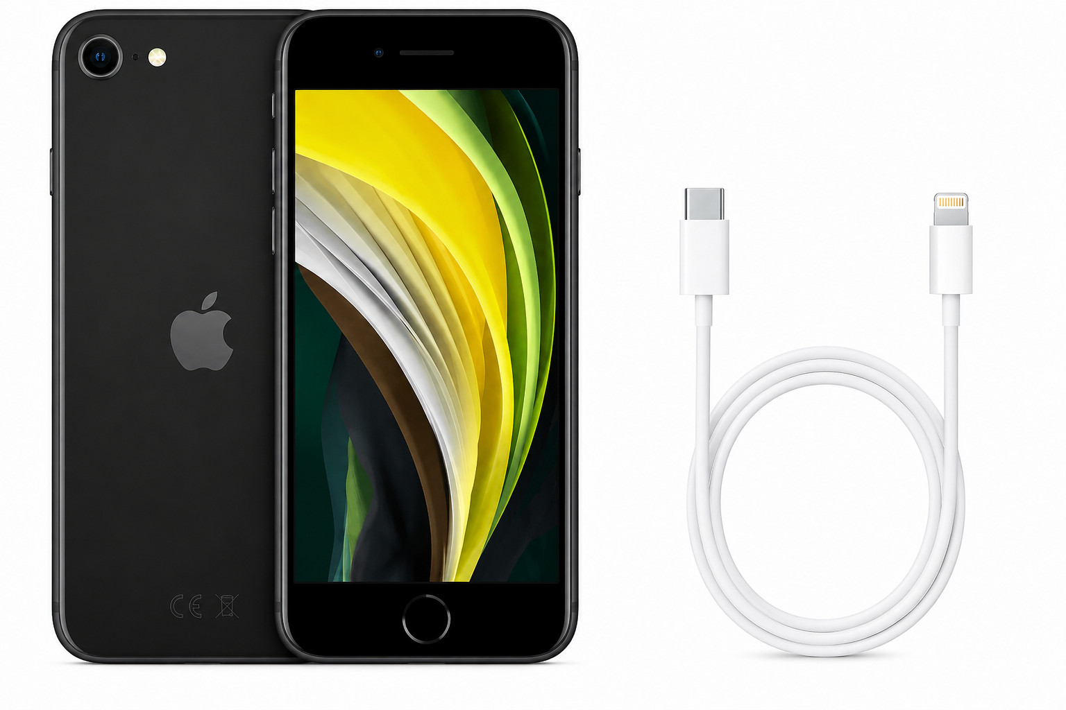 Apple iPhone SE 2020 Smartphone | 64GB | 2. Gen. I refurbished I 86% Bat.