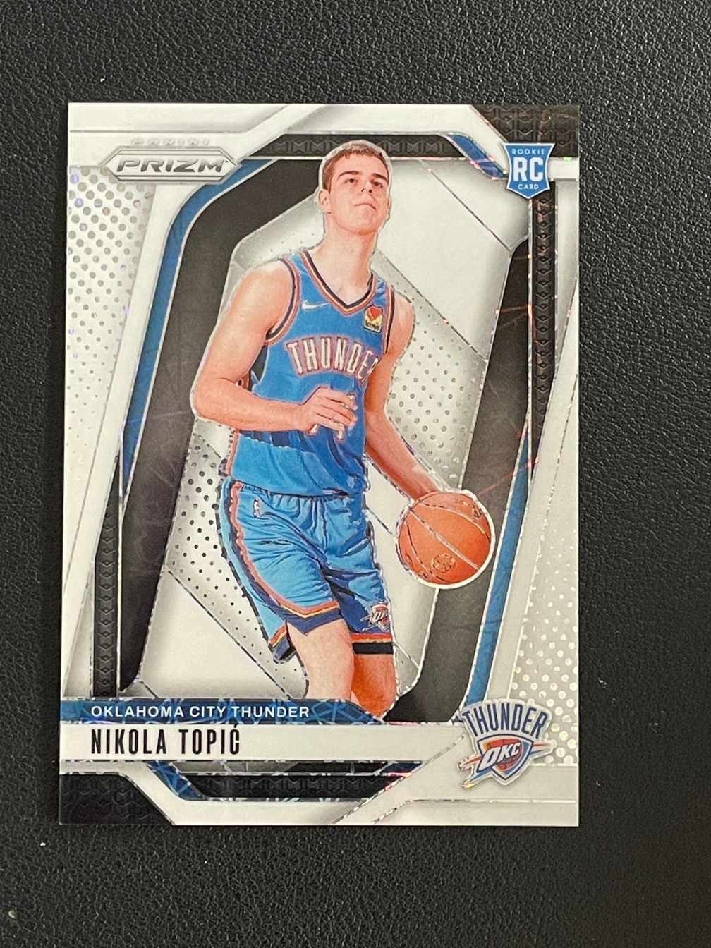 Nikola Topic 2024-25 Panini Prizm RC White Velocity /275 #230