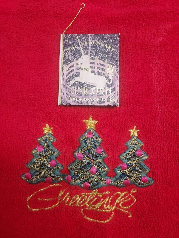 Kurt Adler Mini Book Christmas Ornament 1982