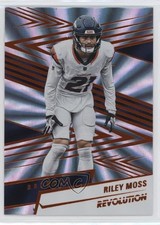 2025 Panini Revolution Sunburst /18 Riley Moss #108 1p76