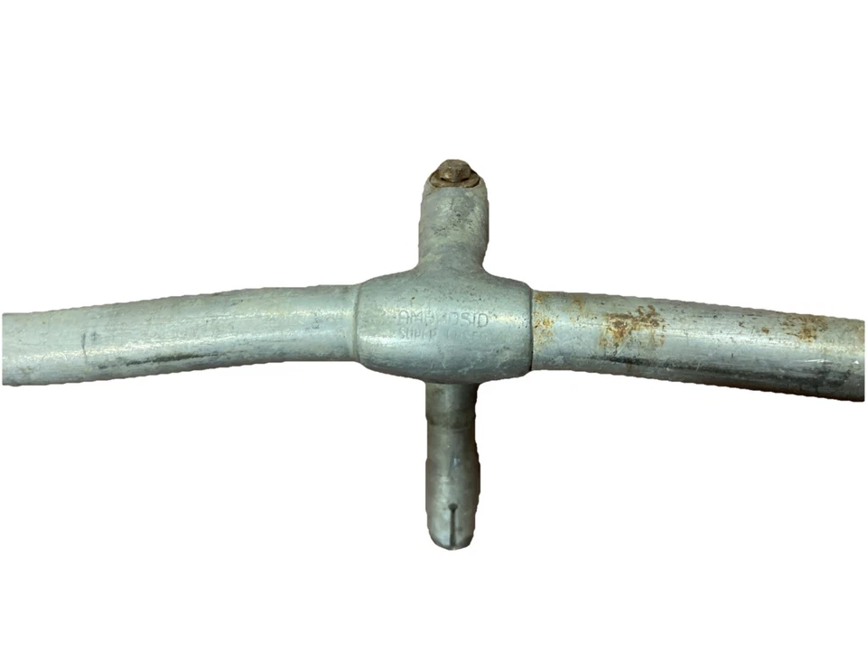 Manubrio Ambrosio superlusso in alluminio d’epoca Bici Bike Bicicketta - Immagine 2 di 4