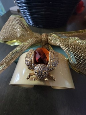 Park Lane QUEEN Bee Cuff Bracelet Matte Gold