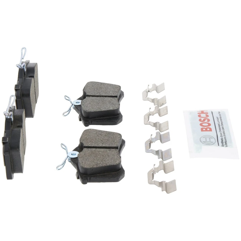 Juego de pastillas de freno traseras de 2 ruedas BC340 Bosch para VW Volkswagen Beetle Jetta Golf Foto 3 de 4