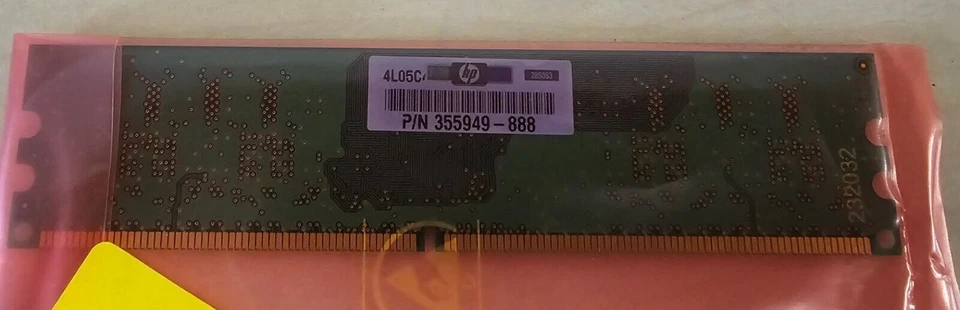 HP 355949-888 Memory 256Mb PC2-4200U - Image 2 of 2