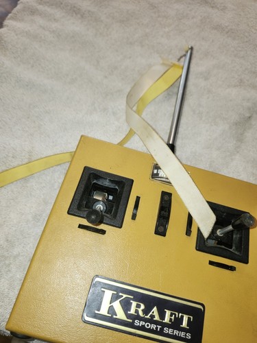 KRAFT 4A Sports Series remote control. 1970s. EX condition. airplane remote. - Imagen 5 de 11