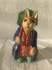 STATUETTE CHAT TOM HOFFMAN peinture laquée Création TOM'S DRAG parfait état