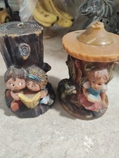 Gunter Kerzen Vintage Carved Eternal Wax Art Candle Sculpture Germany,