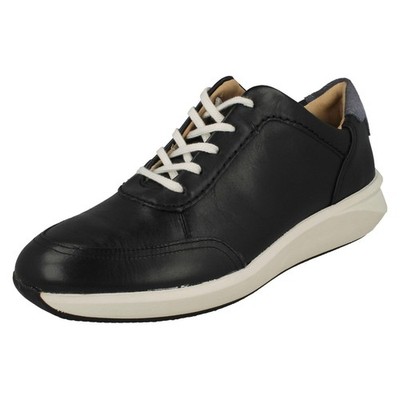 Damen Clarks stilvolle Schnürschuhe mit Absatz Un Rio Mix