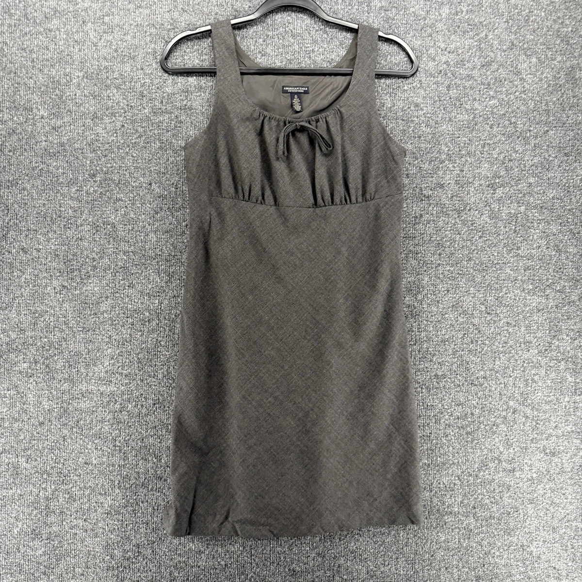 american eagle grey dress American Eagle Dress Size M Medium Gray