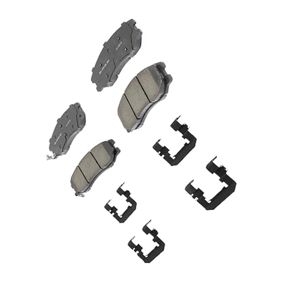 Pastillas de freno de disco delanteras ACDelco originales para Suzuki XL-7 2007-2009 baja clasificación de polvo Foto 3 de 4