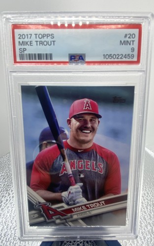 2017 Topps - Mike Trout SP #20 PSA 9 Angels
