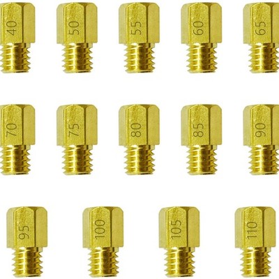 Vergaserdüsen Set 12 Stück für Mikuni VM TM 2-Takt 4-Takt Motorräder