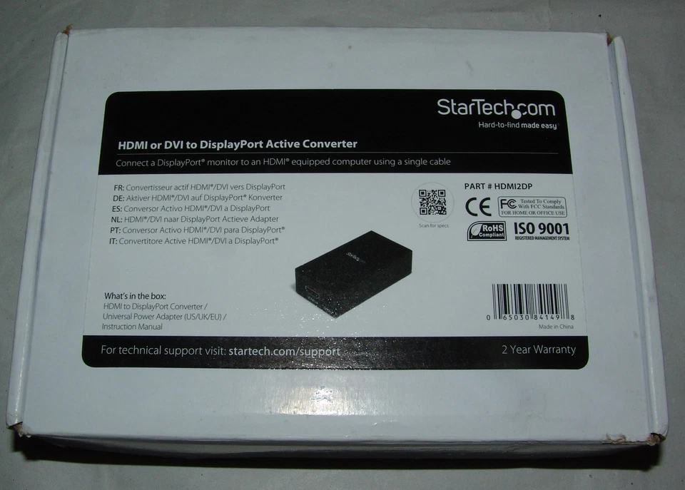 StarTech HDMI2DP – HDMI/DVI zu DisplayPort Konverter (aktiv) - Bild 2 von 2