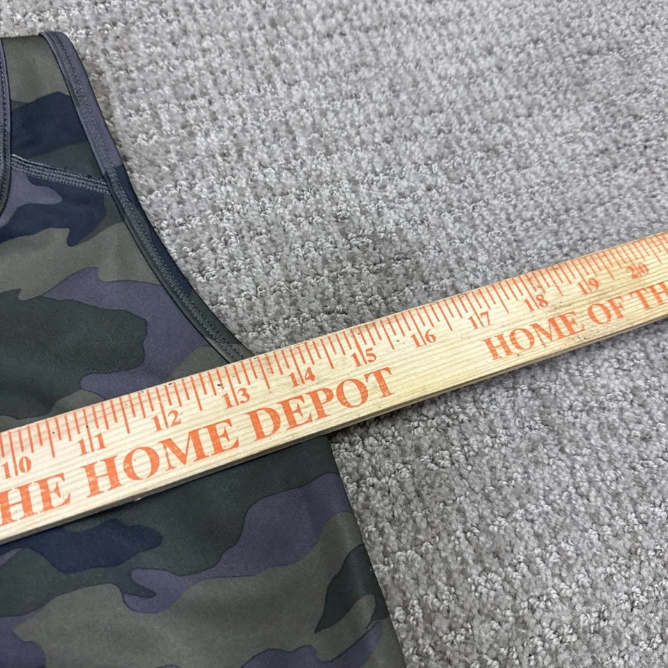 Nike Pro Sports Bra Green Camouflage Women’s Size Large - Image 4 of 4