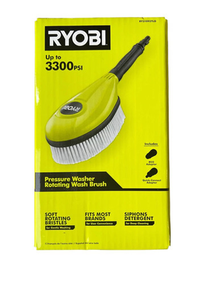 #ad RYOBI Rotating Wash Brush Brush Kit $50.00