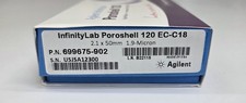 Agilent 699675-902 InfinityLab Poroshell 120 EC-C18 HPLC Column 2.1 x 50mm 1.9µm