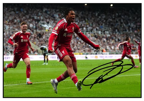 11851. Rio Ngumoha Signed Pictures (A4 Prints) Liverpool Chelsea