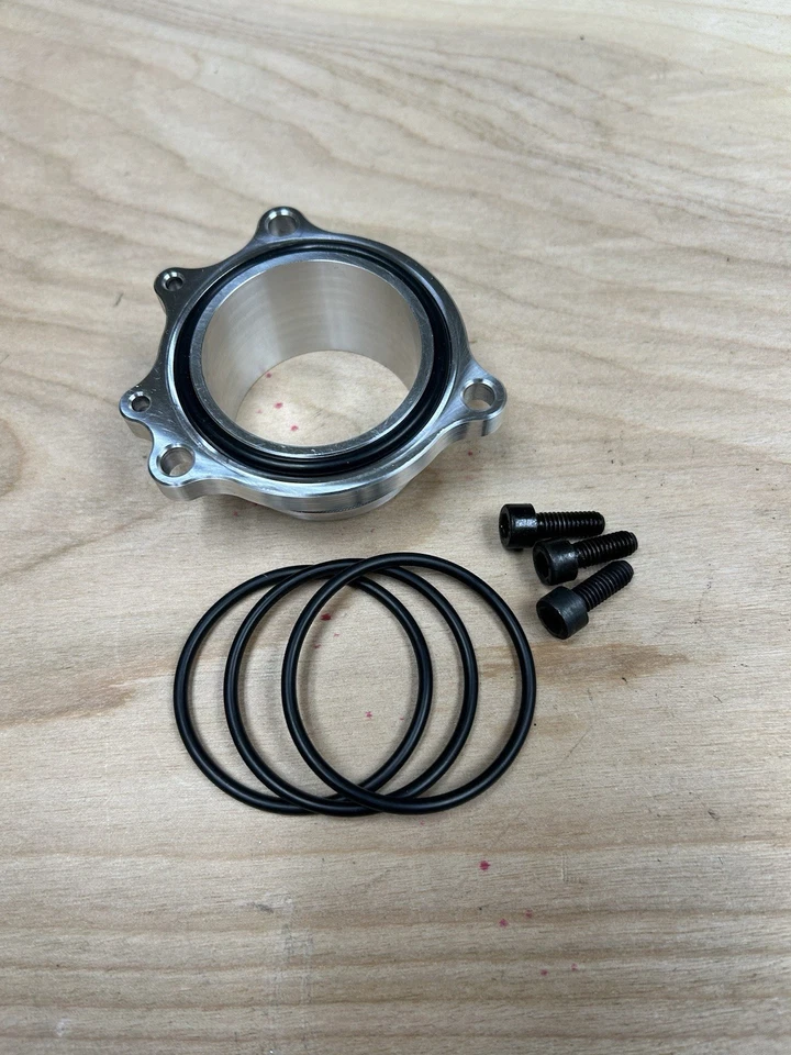 HONDA ATC 250R TRX 250R Billet Exhaust Flange Made In USA - Image 3 of 4