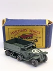 MATCHBOX LESNEY Moko 49a M3 Half Track original vintage diecast