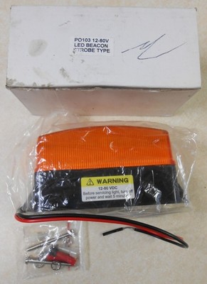 Beast PO103 12-80V LED Beacon Flashing Strobe Type Light