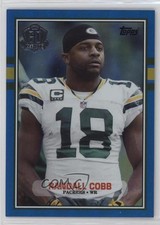2015 Topps 60th Anniversary Wal-Mart Blue Foil Randall Cobb #T60-RC 01i1