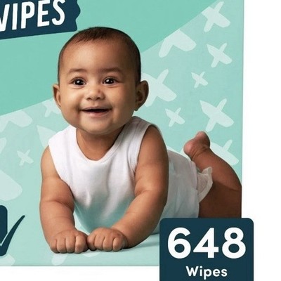 Rascals Premium Sensitive Alcohol Free Baby Wipes, 648 Count