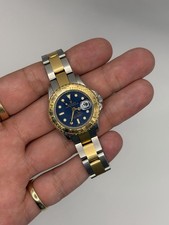 Rolex Yacht-Master 29mm - 169623 Blue Dial Gold Steel