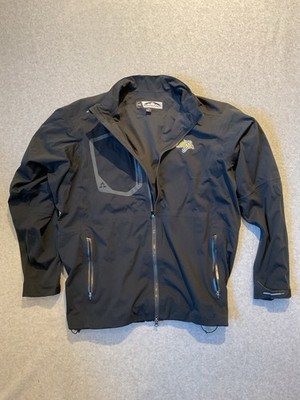 SDSU South Dakota State University Black Rain Jacket Coat XL