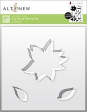 Altenew Mask Stencil - Dry Brush Poinsettia ALT6427