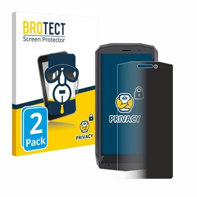 2x Blickschutz Folie für Cubot Pocket Displayschutz Privacy