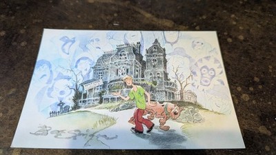 Bob Singer signed 4x6 photo Flintstones Jetsons Tom/Jerry Scooby Artist